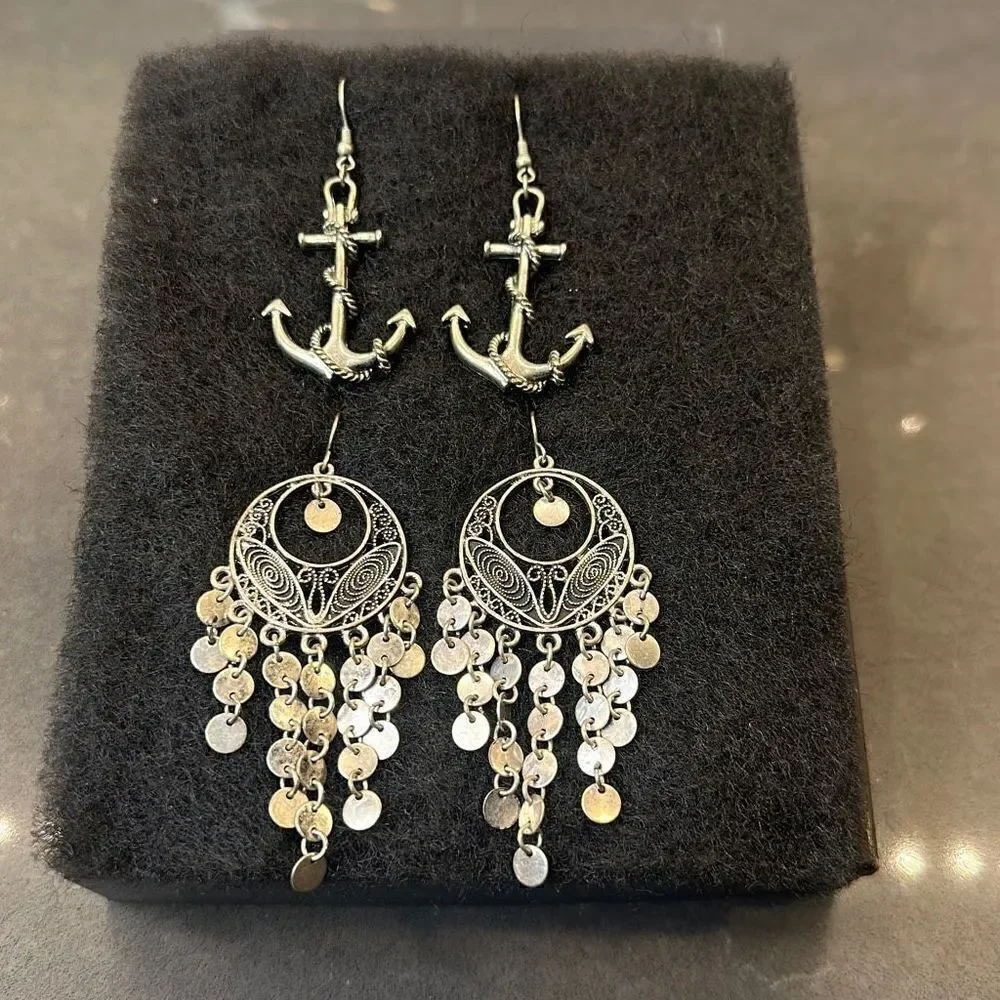 Fashion Jewelry- 2 Set Earring Bundle